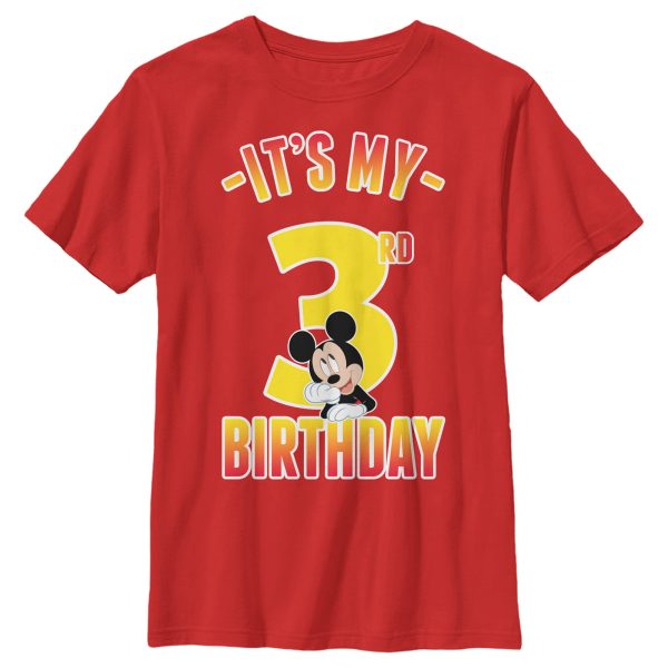 Boy_s Mickey & Friends It_s My 3rd Birthday T-Shirt