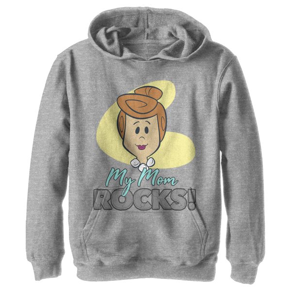 Boy_s The Flintstones My Mom Rocks Pull Over Hoodie