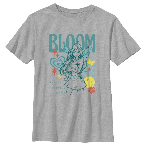 Boy_s Winx Club Bloom Fairies Rule the World T-Shirt