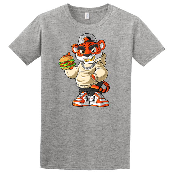 Burger and Bengal Tiger