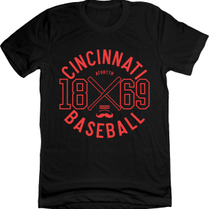 Cincinnati 1869 Baseball Uni Tee 1