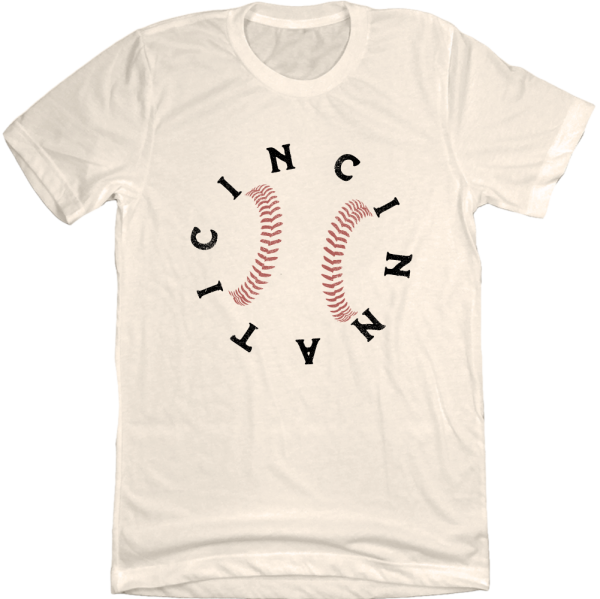 Cincinnati Baseball Circle Design