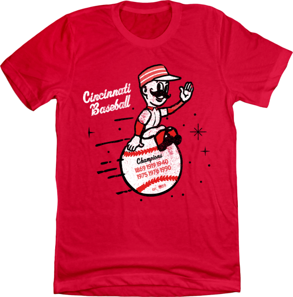 Cincinnati Baseball – Vintage Mascot Champions