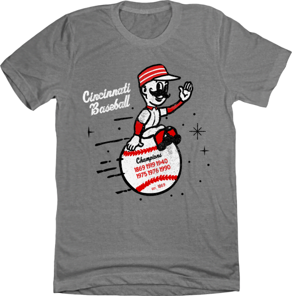 Cincinnati Baseball – Vintage Mascot Champions