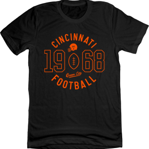Cincinnati Football 1968 Circle Logo Tee