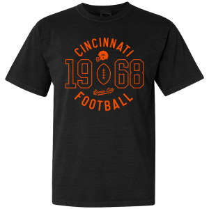 Cincinnati Football 1968 Circle Logo Tee 1 Cincinnati Football 1968 Circle Logo Tee 2