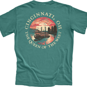 Cincinnati OH Queen City of the West Comfort Colors 3