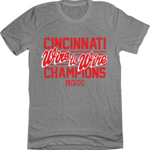 Cincinnati Wire to Wire Champions 2