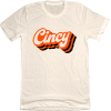 Cincy Retro Orange & Black