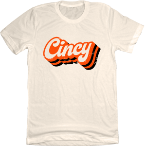 Cincy Retro Orange & Black