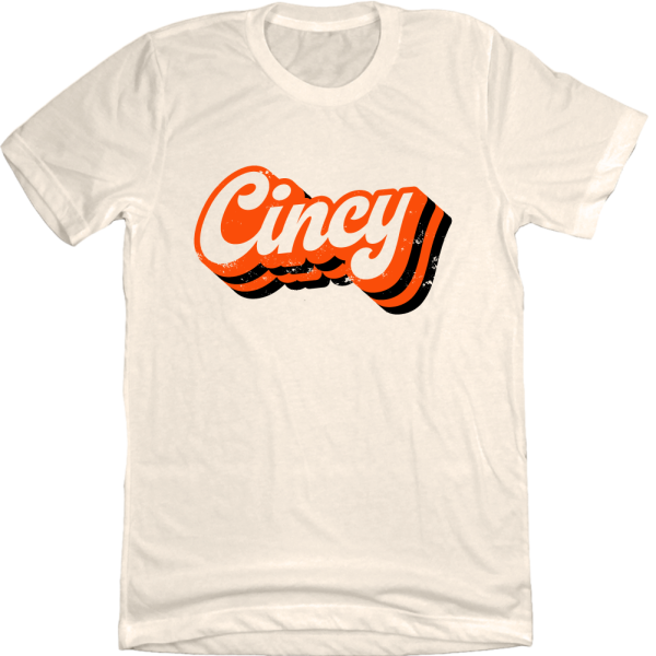 Cincy Retro Orange & Black