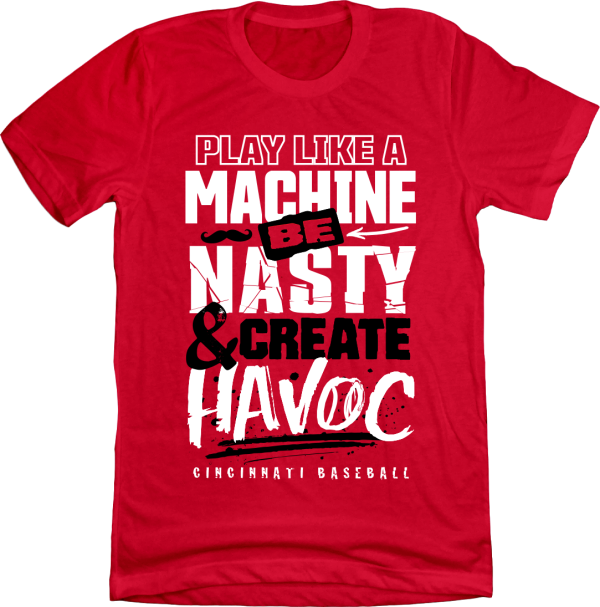 Create Havoc Baseball Rally Tee