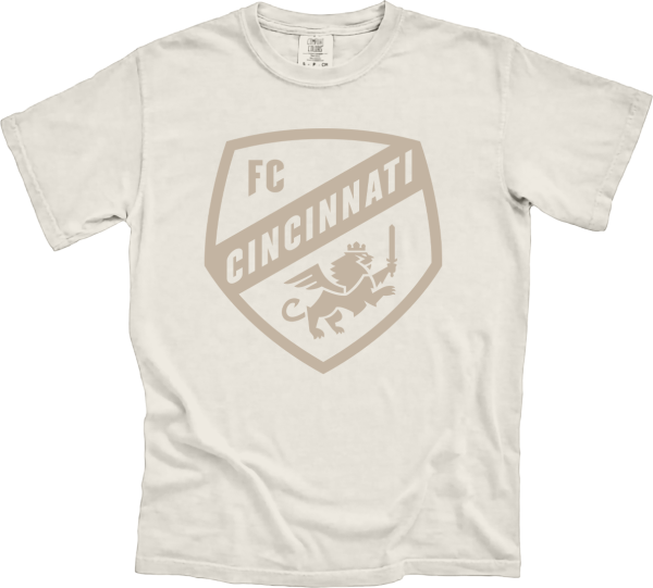 FC Cincinnati Cream Kit Tee Cream Shield