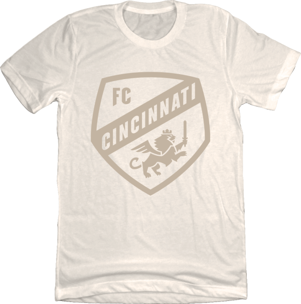 FC Cincinnati Cream Kit Tee Cream Shield