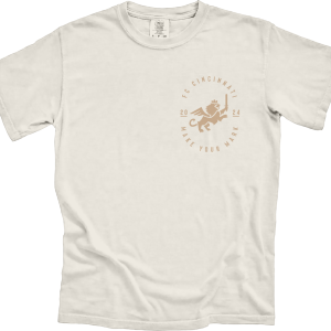 FC Cincinnati Cream Left Chest Badge 1