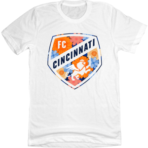 FC Cincinnati Full Color Floral Shield 1