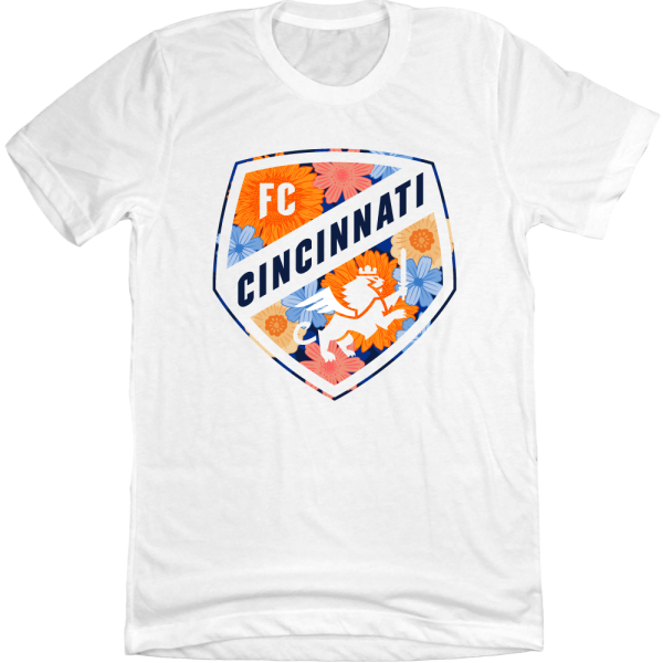 FC Cincinnati Full-Color Floral Shield