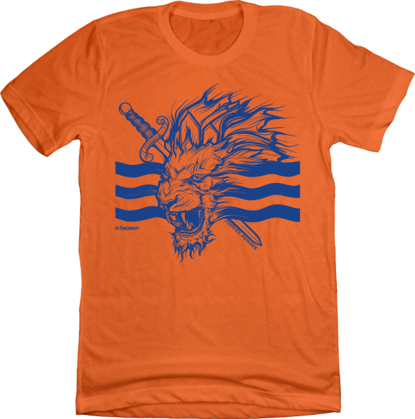 FC Cincinnati Lion Flag Sword