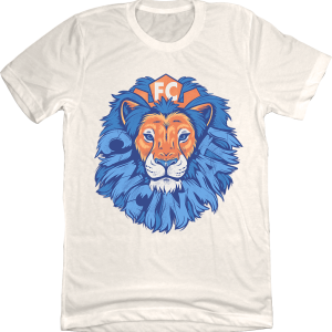 FC Cincinnati Lion Head Blue Mane