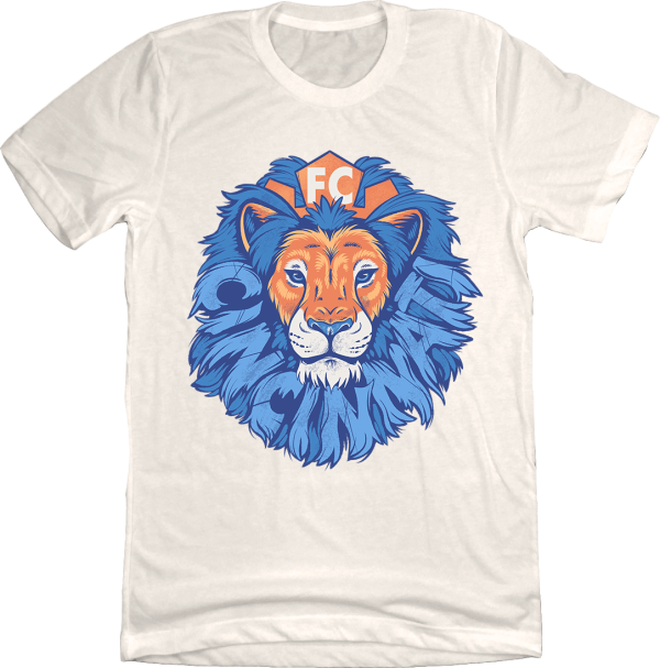 FC Cincinnati Lion Head Blue Mane