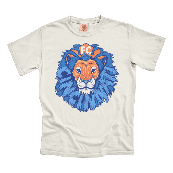 FC Cincinnati Lion Head Blue Mane