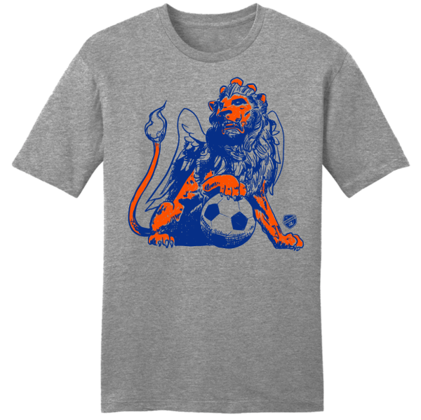 FC Cincinnati Lion and Ball Sketch