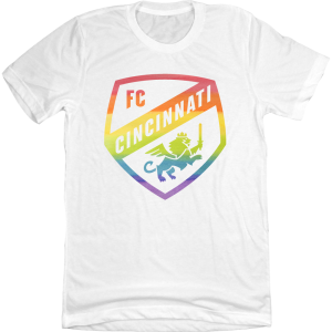 FC Cincinnati Pride Rainbow Shield