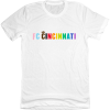 FC Cincinnati Pride Rainbow Text