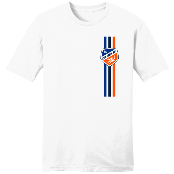 FC Cincinnati Shield Vertical Stripes