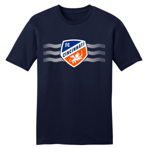 FC Cincinnati Shield and Waves