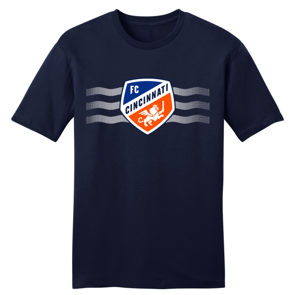 FC Cincinnati Shield and Waves