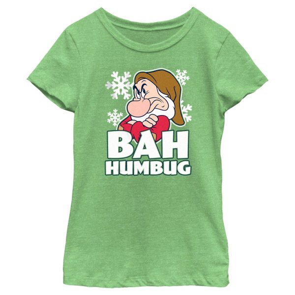 Girl_s Disney Snow White and the Seven Dwarfs Grumpy Bah Humbug T-Shirt