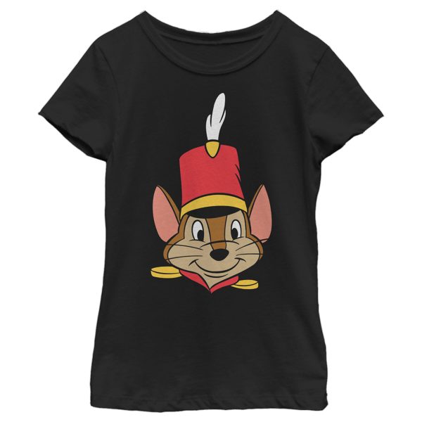 Girl_s Dumbo Timothy Q. Mouse T-Shirt