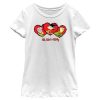 Girl_s Ed, Edd n Eddy Valentine_s Day Heart Portraits T-Shirt