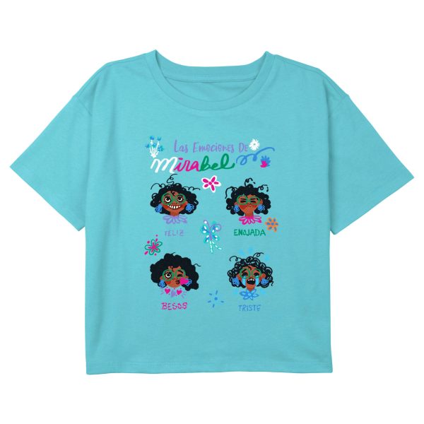 Girl_s Encanto Las Emociones de Mirabel Sketch T-Shirt