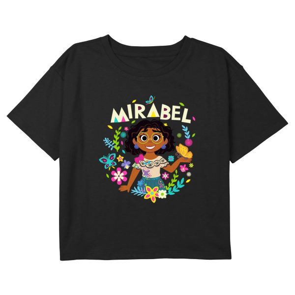 Girl_s Encanto Mirabel in Nature Ornate Floral T-Shirt