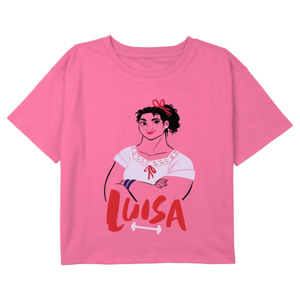 Girl_s Encanto Strong Luisa Smiling T-Shirt