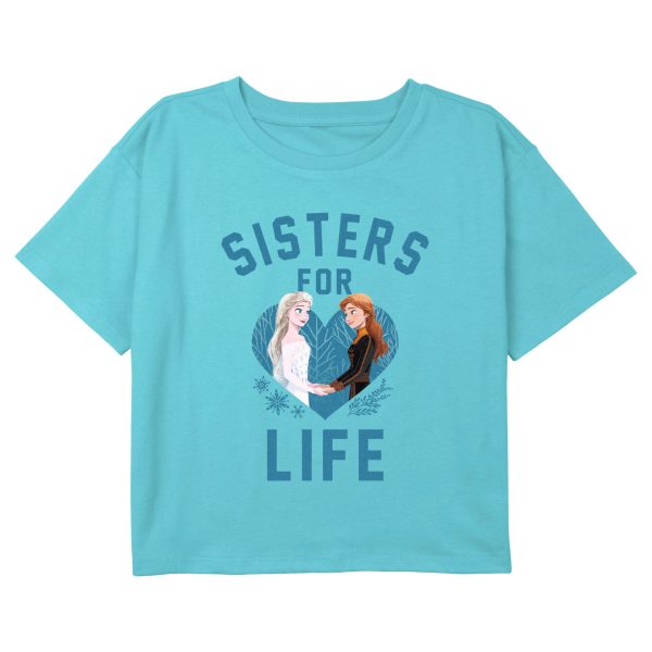 Girl_s Frozen 2 Sisters For Life T-Shirt