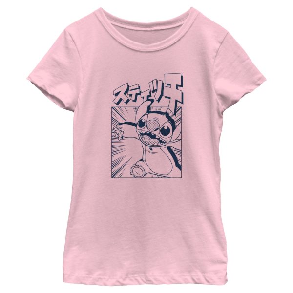 Girl_s Lilo & Stitch Comic Book Alien T-Shirt