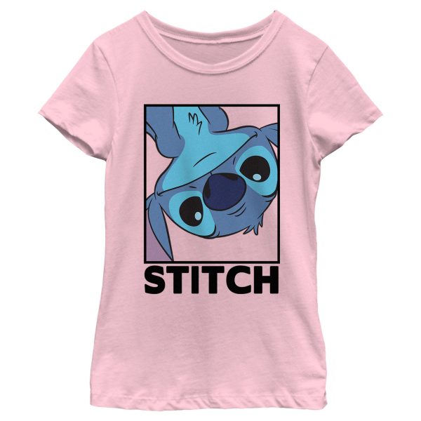 Girl_s Lilo & Stitch Peekaboo Stitch Portrait T-Shirt