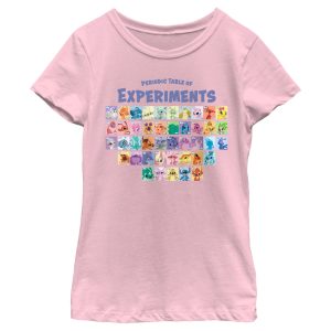 Girl_s Lilo & Stitch Periodic Table of Experiments T-Shirt