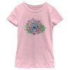 Girl_s Lilo & Stitch Sketchy Ukulele T-Shirt
