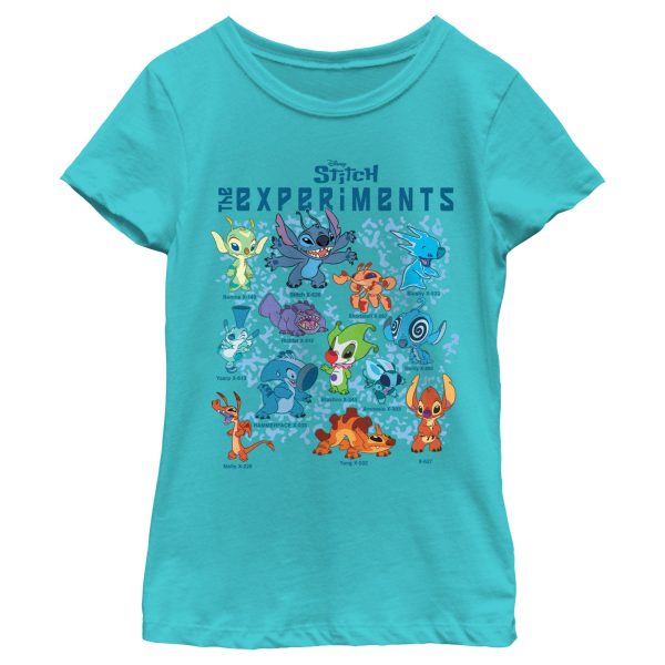 Girl_s Lilo & Stitch The Experiments Portraits T-Shirt