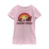 Girl_s Lion King Hakuna Matata Rainbow T-Shirt
