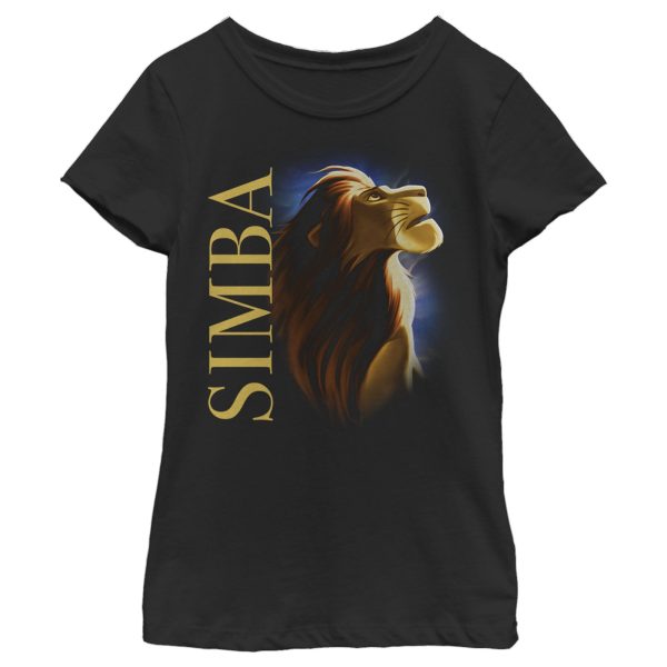 Girl_s Lion King Noble Simba Pose T-Shirt