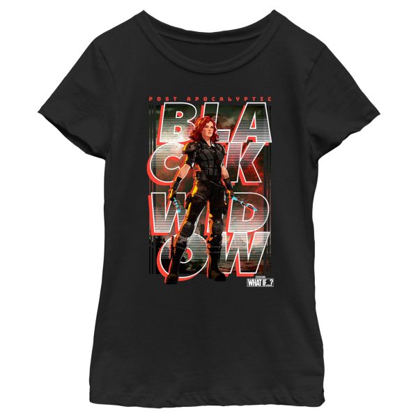 Girl_s Marvel What if… Apocalypse Black Widow T-Shirt