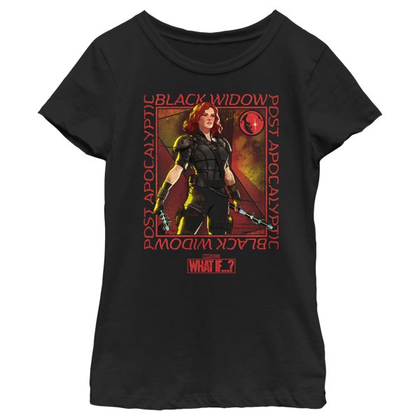 Girl_s Marvel What if… Black Widow T-Shirt