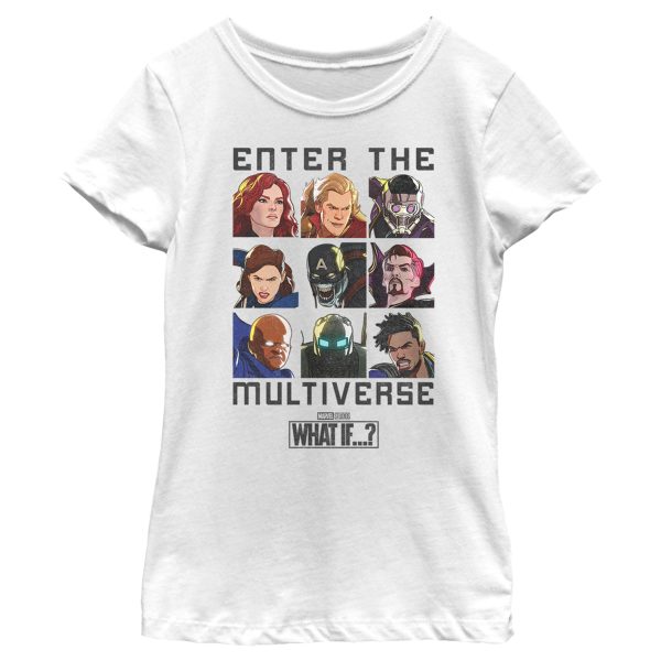 Girl_s Marvel What if… Enter the Multiverse T-Shirt