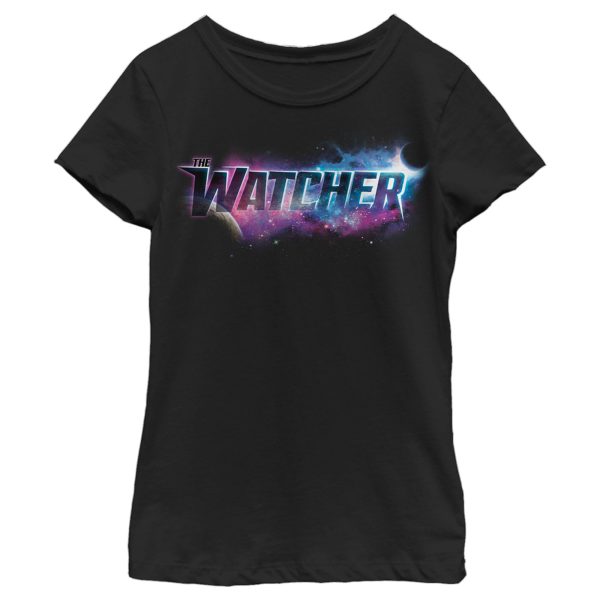 Girl_s Marvel What if… Watcher Logo T-Shirt