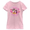 Girl_s Mickey & Friends Aww Shucks Minnie Kiss T-Shirt